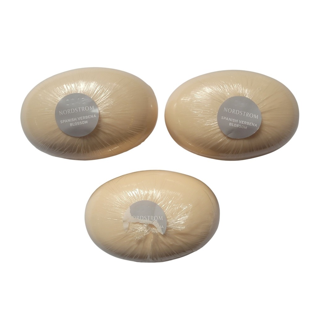 Nordstrom Spanish Verbena‎ Blossom Bar Soap Set 3 New